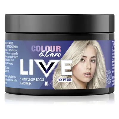 Schwarzkopf LIVE Colour & Care maska koloryzująca do włosów odcień Icy Pearl