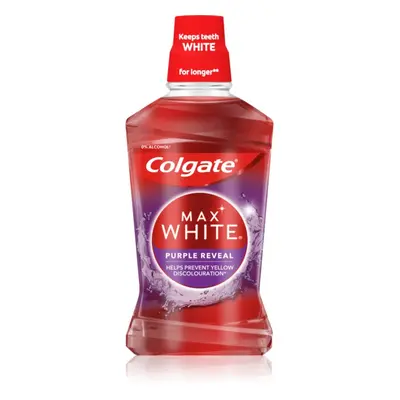 Colgate Max White Purple Reveal wybielający płyn do płukania jamy ustnej