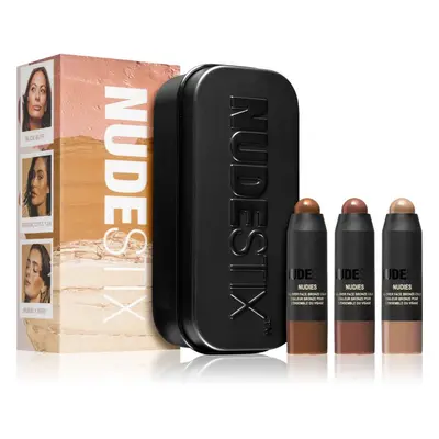 Nudestix Mini Soft & Warm Nudies zestaw kosmetyków dekoracyjnych