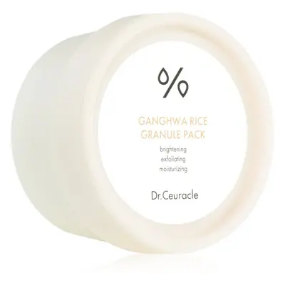 Dr.Ceuracle Ganghwa Rice Granule Pack rozświetlająca maseczka nawilżająca z efektem peelingu