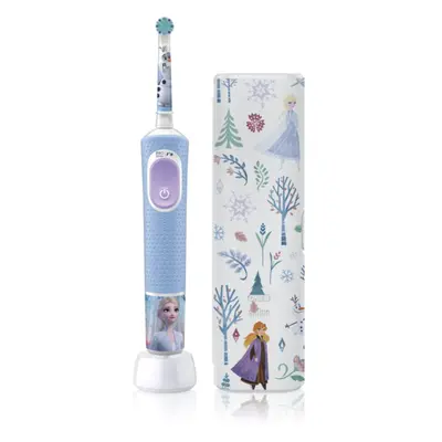 Oral B PRO Kids 3+ Frozen elektryczna szczoteczka do zębów z futerałem dla dzieci Frozen