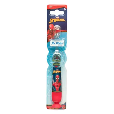 Marvel Spiderman Flashing Toothbrush szczoteczka do zębów soft dla dzieci 3+