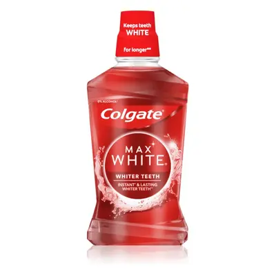 Colgate Max White Expert wybielający płyn do płukania jamy ustnej bez alkoholu