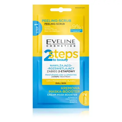 Eveline Cosmetics Steps To Beauty pielęgnacja intensywnie nawilżająca i rozjaśniająca do twarzy