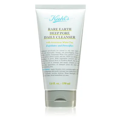 Kiehl's Rare Earth Deep Pore Daily Cleanser krem oczyszczająco-detoksujący do zmniejszenia porów