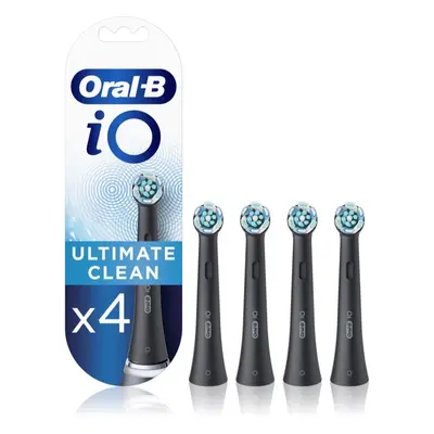 Oral B iO Ultimate Clean końcówki wymienne do szczoteczki do zębów Black