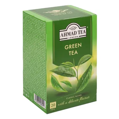 Ahmad Tea Green Tea zielona herbata w woreczku