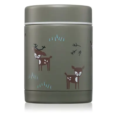 FRESK Food Jar termos do żywności Deer Olive