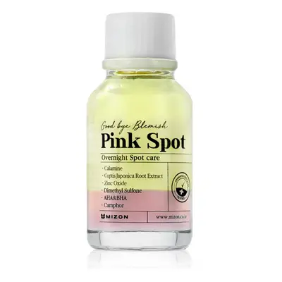 Mizon Good Bye Blemish Pink Spot serum z pudrem do stosowania miejscowego przeciw trądzikowi