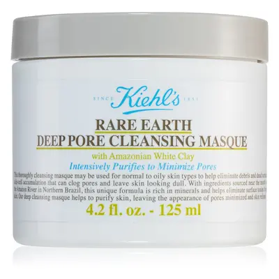 Kiehl's Rare Earth Deep Pore Cleansing Mask maseczka głęboko oczyszczająca do zredukowania porów