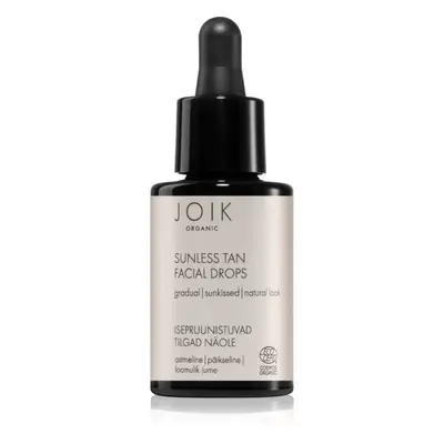 JOIK Organic Sunless Tan krople samoopalające do twarzy