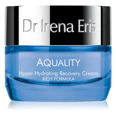 Dr Irena Eris Aquality Hyper-Hydrating Recovery Cream Rich Formula krem głęboko nawilżający prze