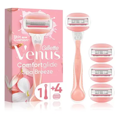 Gillette Venus ComfortGlide Spa Breeze damska maszynka do golenia + ostrza zapasowe