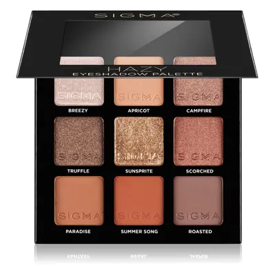 Sigma Beauty Eyeshadow Palette Fiery paleta cieni do powiek