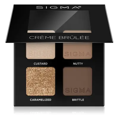 Sigma Beauty Quad paleta cieni do powiek odcień Tiramisu