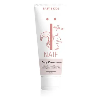 Naif Baby & Kids Baby Cream krem pielęgnujący dla skóry suchej i wrażliwej dla dzieci od urodzen