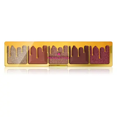 I Heart Revolution Mini Chocolate Palette paleta cieni do powiek odcień Raspberry Fool