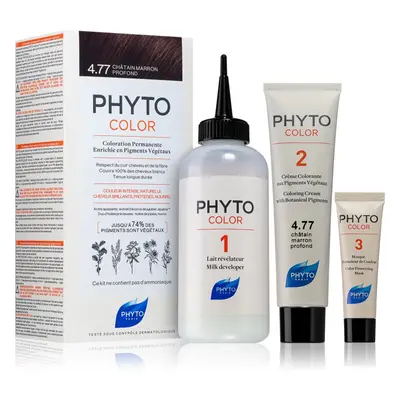 Phyto Color farba do włosów bez amoniaku odcień 6.3 Dark Golden Blonde