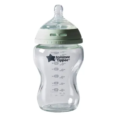 Tommee Tippee Closer To Nature Glass samosterylizująca się butelka dla niemowląt Glass 0m+