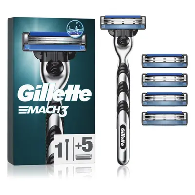 Gillette Mach3 maszynka do golenia + ostrza wymienne