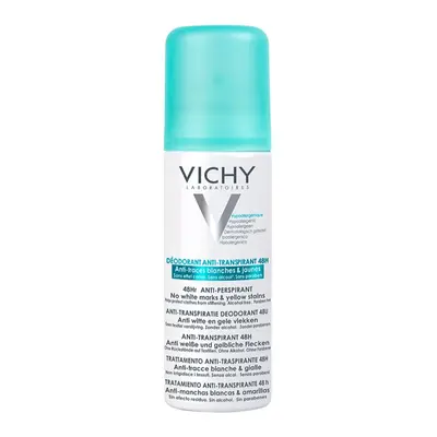 Vichy Deodorant 48h antyperspirant w sprayu przeciwko białym i żółtym śladom