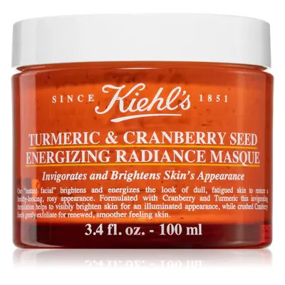 Kiehl's Turmeric and Cranberry Seed Energizing Radiance Mask rozjaśniająca maseczka do twarzy do