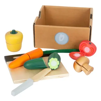 Small foot Cuttable Vegetable Set zestaw zabawek z drewna y+