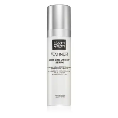 MartiDerm Platinum Neck-Line Correct Serum serum intensywnie liftingujące ujędrnienie szyi i pod