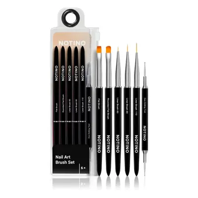 Notino Nail Tools Nail Art Brush Set zestaw pędzli do paznokci