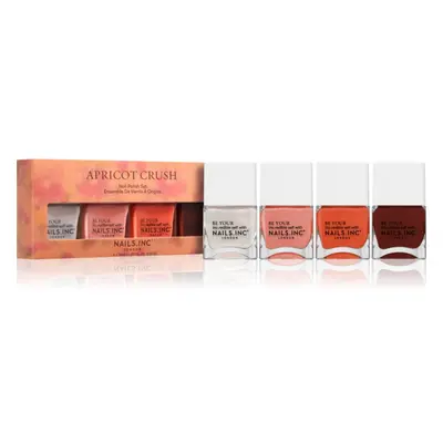 Nails Inc. Apricot Crush zestaw lakierów do paznokci