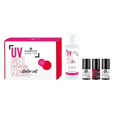essence studio nails UV GEL NAIL zestaw lakierów do paznokci przy zastosowaniu lamp UV/LED