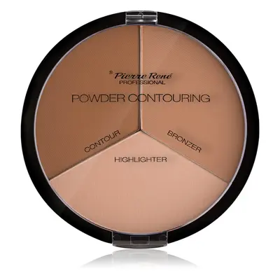 Pierre René Powder Contouring paletka do konturowania twarzy