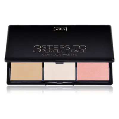 Wibo Steps To Perfect Face Light paletka do konturowania twarzy do twarzy