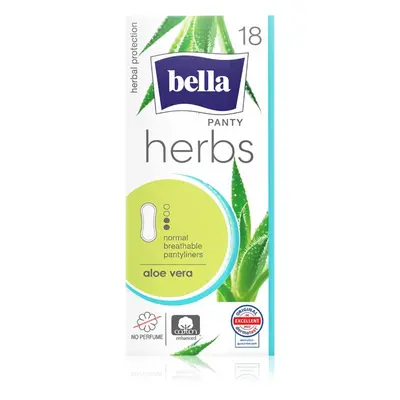 BELLA Herbs Aloe Vera wkładki higieniczne nieperfumowany 18 szt.