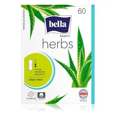 BELLA Herbs Aloe Vera wkładki higieniczne nieperfumowany 60 szt.