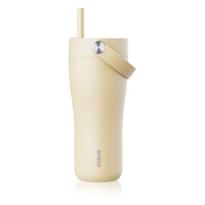 Equa Carry Cup garnek ze stali nierdzewnej termo Butter 600 ml