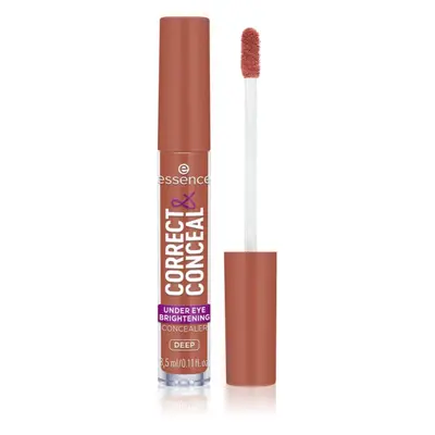 essence CORRECT & CONCEAL korektor rozjaśniający przeciw cieniom pod oczami odcień 40 Deep 3 ml