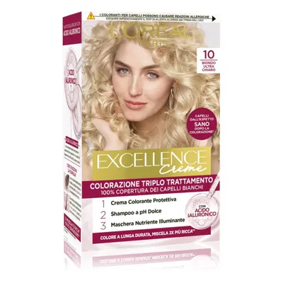 L’Oréal Paris Excellence Cool Creme farba do włosów odcień 10 Biondo Ultra Chiaro 1 szt.