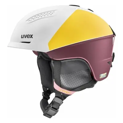 UVEX Ultra Pro WE Yellow/Bramble Kask narciarski