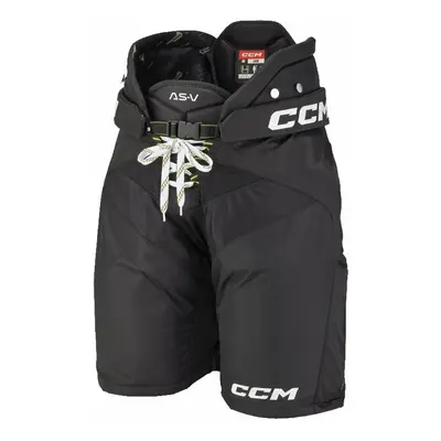 CCM HP Tack AS-V JR Black Spodnie hokejowe