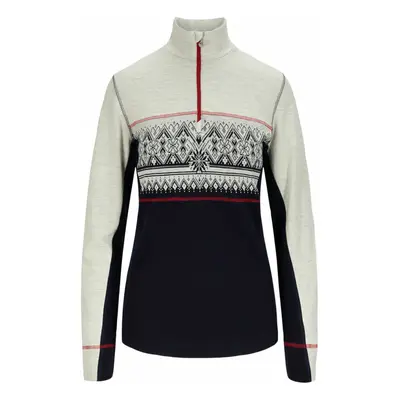 Dale of Norway Moritz Basic Womens Sweater Superfine Merino Navy/White/Raspberry Sweter