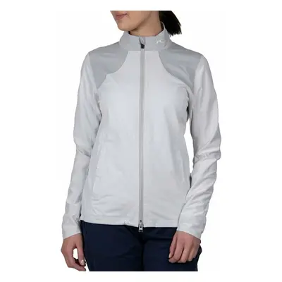 Kjus Womens Dextra II 2.5L Jacket White Melange/Alloy