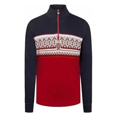 Dale of Norway Moritz Basic Raspberry/Navy/Off White Sweter