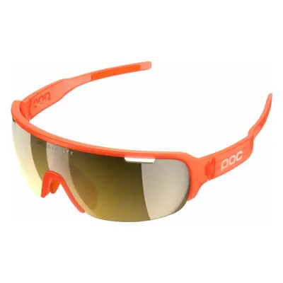 POC DO Half Fluorescent Orange Translucent/Violet Gray Okulary rowerowe