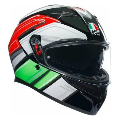 AGV K3 Wing Black/Italy Kask