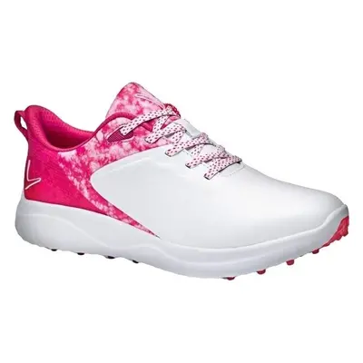 Callaway Anza Womens Golf Shoes White/Pink