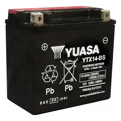 Yuasa Battery YTX14-BS Akumulator motocyklowy