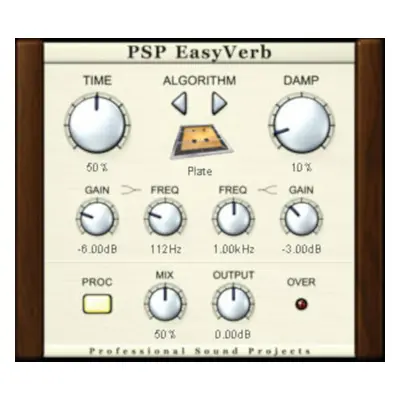 PSP AUDIOWARE EasyVerb (Produkt cyfrowy)