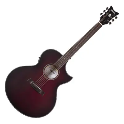 Schecter Orleans Stage Acoustic Vampyre Red Burst Satin