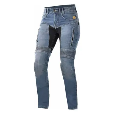 Trilobite Parado Slim Fit Ladies Level Blue W28/L32 Dżinsy motocyklowe